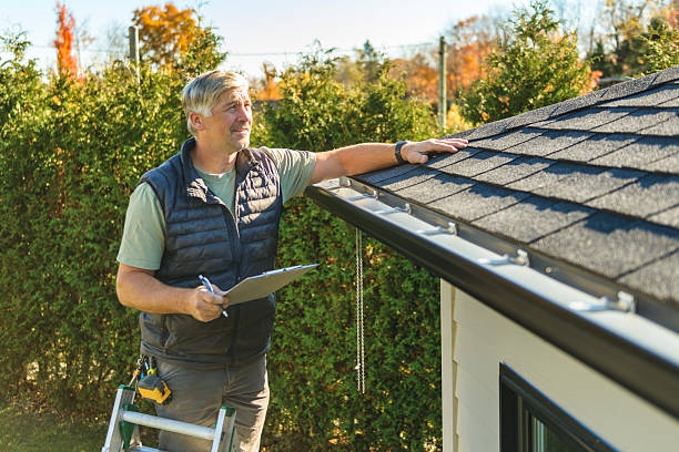 Professional Roof Replacement technician working in Murdock, MN